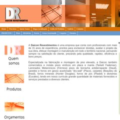 daicon.net.br Pisos Elevados, Produtos, Empresa