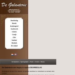 www.Degalanterie.nl - De Galanterie in en curiosa