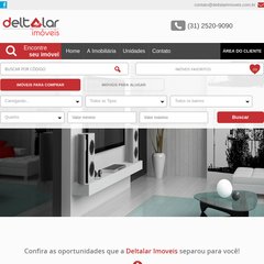 Deltalar im&oacute;veis. Compre ou alugue im&oacute;veis em BH.