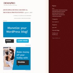  Início, ANALISANDO O&nbsp;PROTESTANTISMO, Sem-categoria, Follow