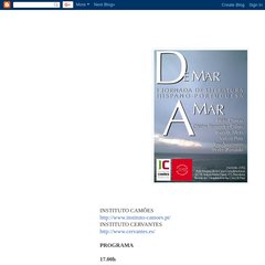 DE MAR A MAR 2006: I JORNADA DE LITERATURA HISPANO-PORTUGUESA