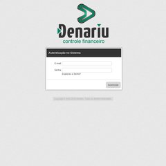 Denariu - Autenticação no Sistema