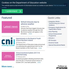 Home - Department of Education, Northern Ireland