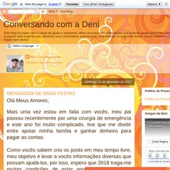 Conversando com a Deni