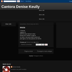 Cantora Denise Keully