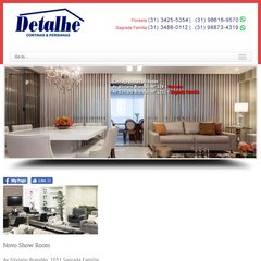 Detalhe Decorações - Cortinas e Persianas