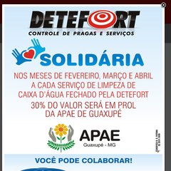 detefort.com.br Detefort, dedetização, dedetizadora