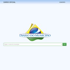 diariodomunicipio.com.br Informa&ccedil;&otilde;es, Intranet, Escolha o Munic&iacute;pio