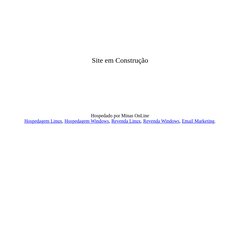 Site em Constru