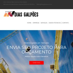 diasgalpoes - Dias Galp&otilde;es -Pr&eacute; Moldados - Galp&otilde;es - Laje Alveolar - galp&otilde;es