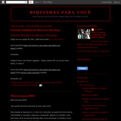 Diquinhas para você