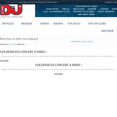  Musique, Vidéos, Agenda, Boutique