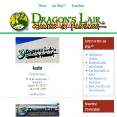 Dragon's Lair Comics and Fantasy