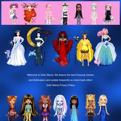 dollz mania dressup games