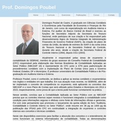 domingospoubel.com.br Currículo, Exercícios, Publicações