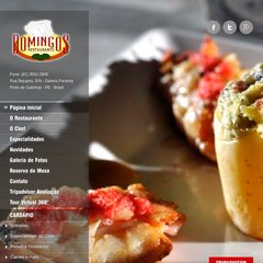 Domingos Restaurantes - Lagostas - Camarão - Feijoada em Porto de Galinhas-PE