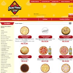 Dom Viana Pizzas - Pizza com sabor