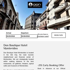 ..:: Don Boutique Hotel - Bienvenidos ::..
