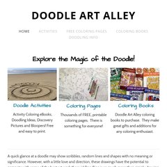 www.Doodle-art-alley.com - Doodle Art, Explore the magic of the doodle!