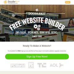Doodlekit Free Website Builder - Creator - Maker