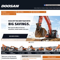 Doosan Home: Doosan Infracore Construction Equipment