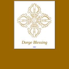 Dorge Blessing