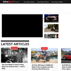 DriveSpark – Automobiles, Car, Bike Reviews and News - Drivespark.com