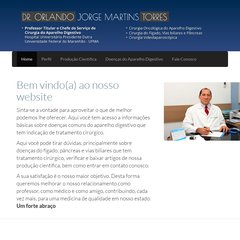 Dr. Orlando Jorge Martins Torres - Especialista em Cirurgia do Aparelho Digestivo.