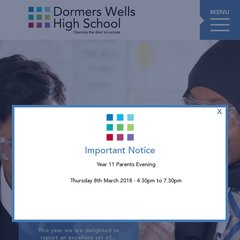Www Dwhs Co Uk Welcome To Dormers Wells High School