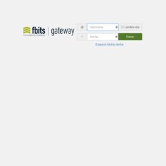 Entrar | Fbits Gateway