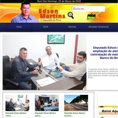 Deputado Estadual Edson Martins - PMDB/RO