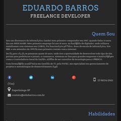 Edu Barros | Só mais um site WordPress
