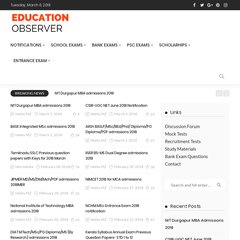  Entrance Examiantions