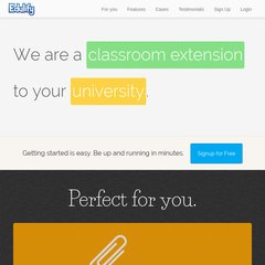 Somos uma extensão da sala de aula para sua universidade - Edulify.com