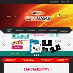 eletromoura.com.br Status do pedido, Vale presentes, Carrinho