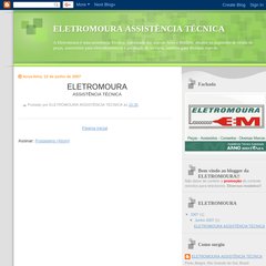 ▼ , ▼ , ELETROMOURA ASSISTÊNCIA TÉCNICA