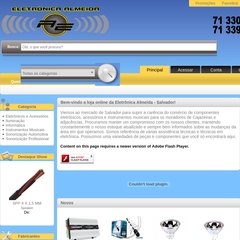 eletronicaalmeida.net Promoções, Favoritos, Contate-nos
