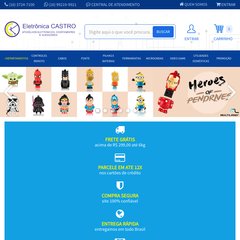 Eletrônica Castro - Aparelhos Eletrônicos, Componentes e Acessórios