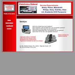 Eletr&ocirc;nica Sideral