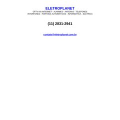 eletroplanet - ELETROPLANET