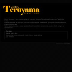 eletroteruyama.com.br Eletro Teruyama, eletrica, hidraulica