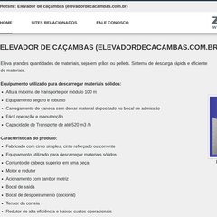 elevadordecacambas.com.br keywords