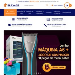 elevage.com.br Adaptadores, Tosquiadeiras, Máquinas de Tosa