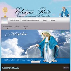 elianareis.com.br Eliana Reis, Produtos de Evangelização, Páginas