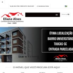 Eliane Alves Schimitez - www.elianealves.com.br | Imobiliária em Tijucas - SC