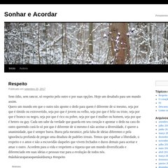 Sonhar e Acordar | Pensamentos avulsos de Eliane Quintella