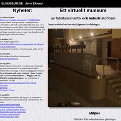 Elmuseum.se John Eklunds Elektriska Museum Elmuseum.se John Eklunds Elektriska Museum