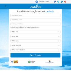 Compra e Venda de Milhas aéreas - Tam Fidelidade Gol Smiles – Milhagem