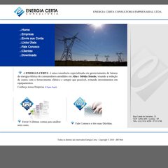 Energia Certa Consultoria - Sua Conta na Medida Certa !