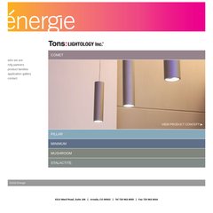 &Eacute;nergie&reg; International Lighting Collection.